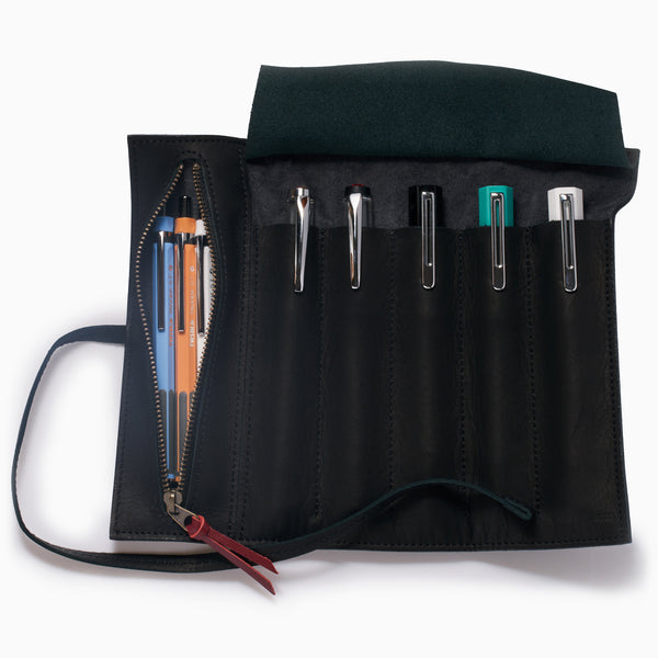 TWSBI Leather Roll Case Black